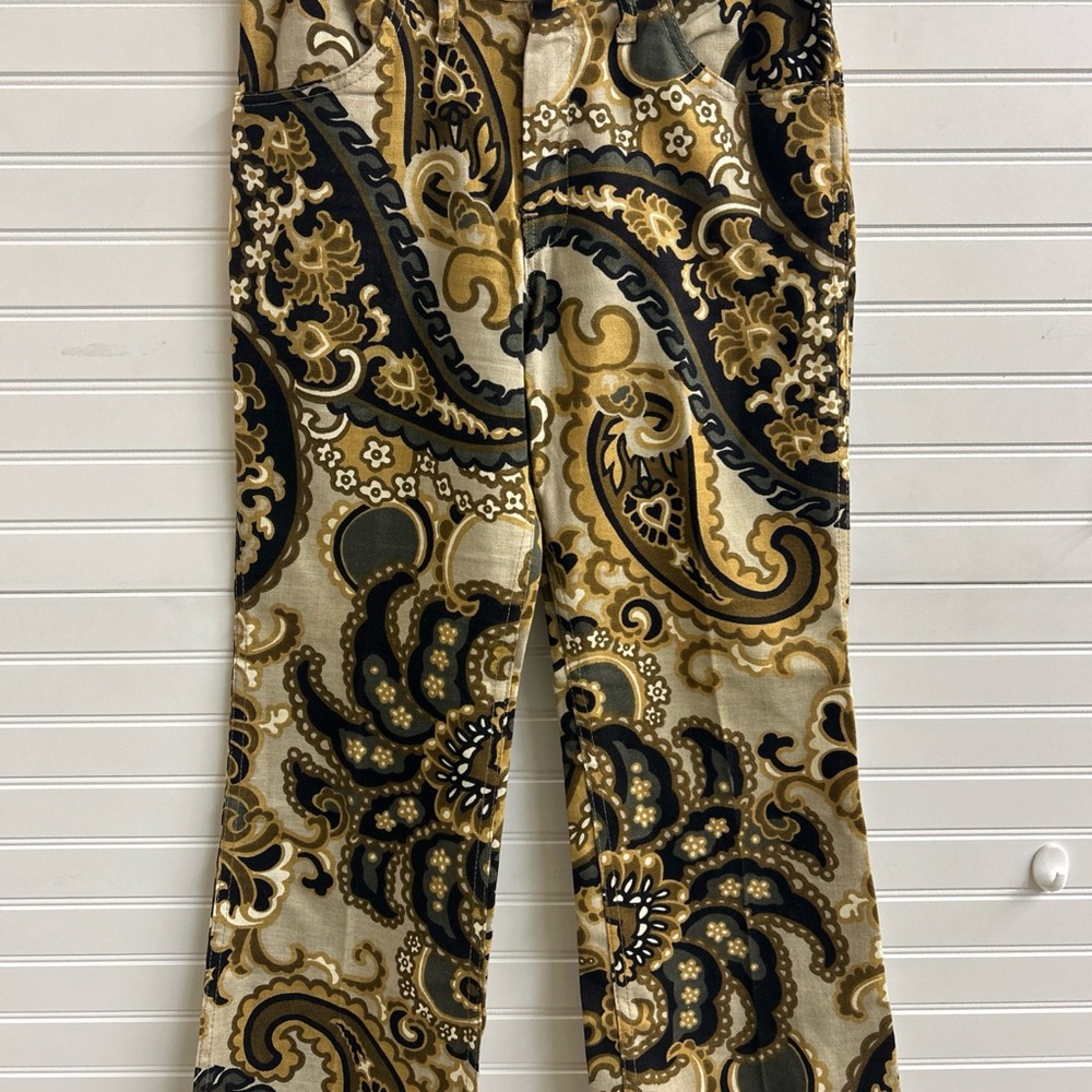 Vintage Christenfeld  Paisley Print Pants